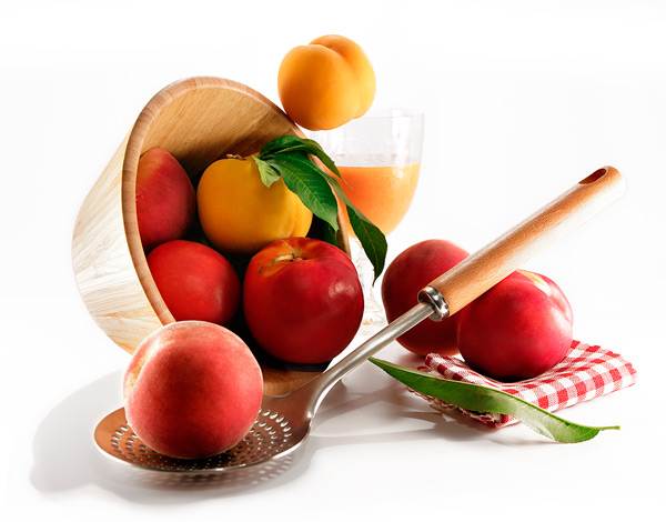 Pêches, nectarines, pavies